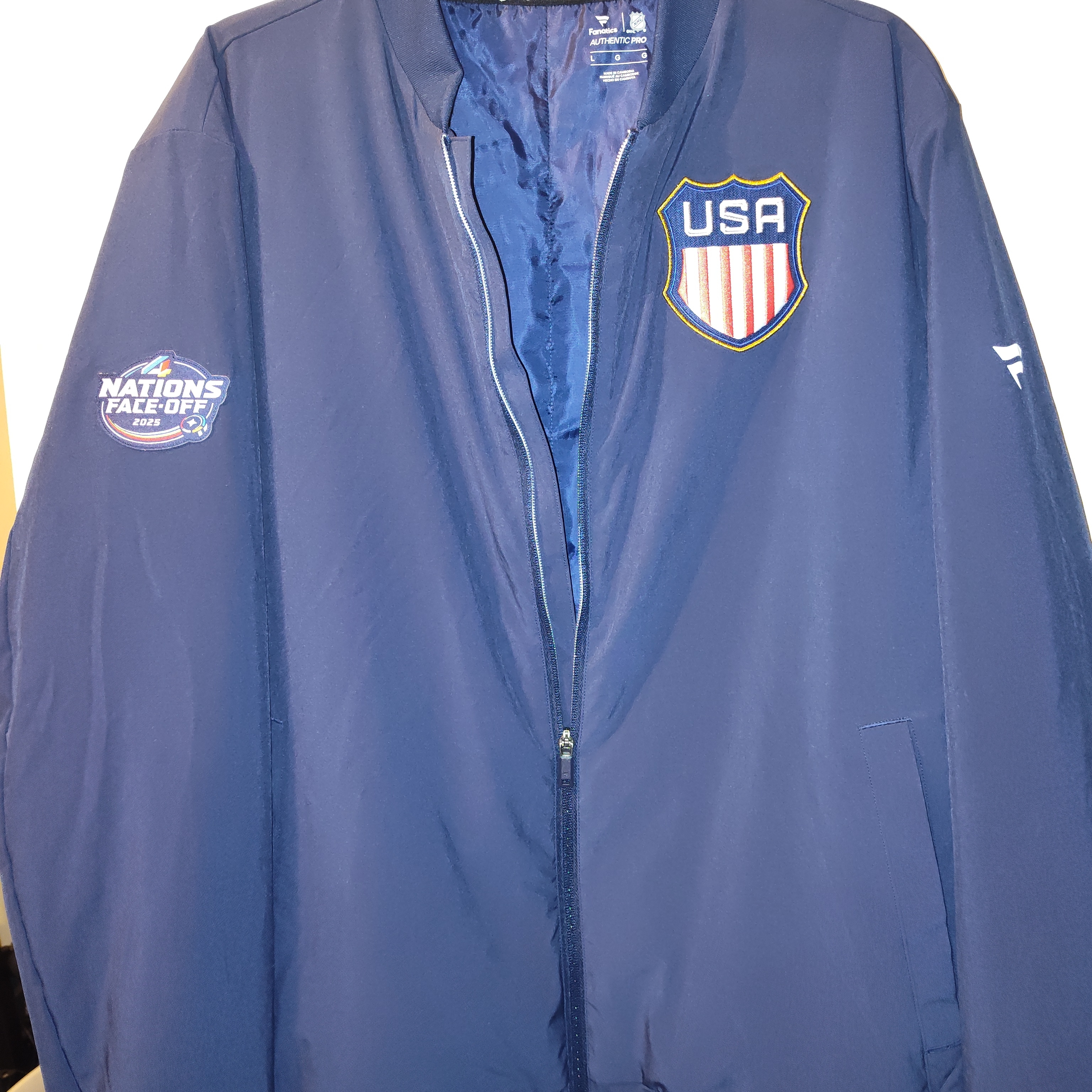 Usa Blue Bomber Jacket